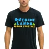 Tees | Collab Merchandise | Aviator Nation OUTSIDE LANDS 2024 UNISEX CREW TEE - CHARCOAL