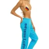 Collab Merchandise | Collab Merchandise | Aviator Nation OUTSIDE LANDS 2024 UNISEX SWEATPANTS - NEON BLUE NEONBLUE