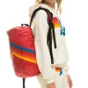 Backpacks | Backpacks | Aviator Nation PEAK PUFFER BACKPACK - CHERRY GLOSSY CHERRYGLOSSY