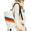 Backpacks | Backpacks | Aviator Nation PEAK PUFFER BACKPACK - WHITE GLOSSY WHITEGLOSSY