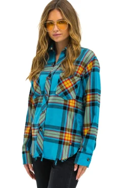 Tees | Aviator Nation PLAID FLANNEL WESTERN SHIRT - JACKSON PLAID JACKSONPLAID