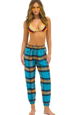 Sweatpants | Aviator Nation PLAID LODGE PANT - JACKSON PLAID JACKSONPLAID