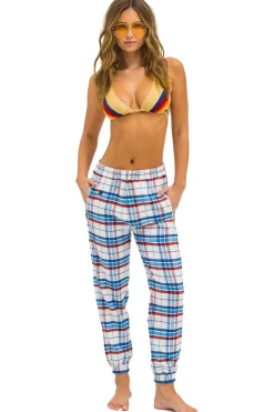 Sweatpants | Aviator Nation PLAID LODGE PANT - MONTAUK PLAID MONTAUKPLAID