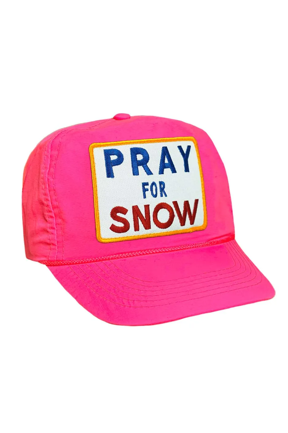 Trucker Hats | Trucker Hats | Aviator Nation PRAY FOR SNOW - VINTAGE NYLON TRUCKER HAT VINTAGENYLONTRUCKERHAT