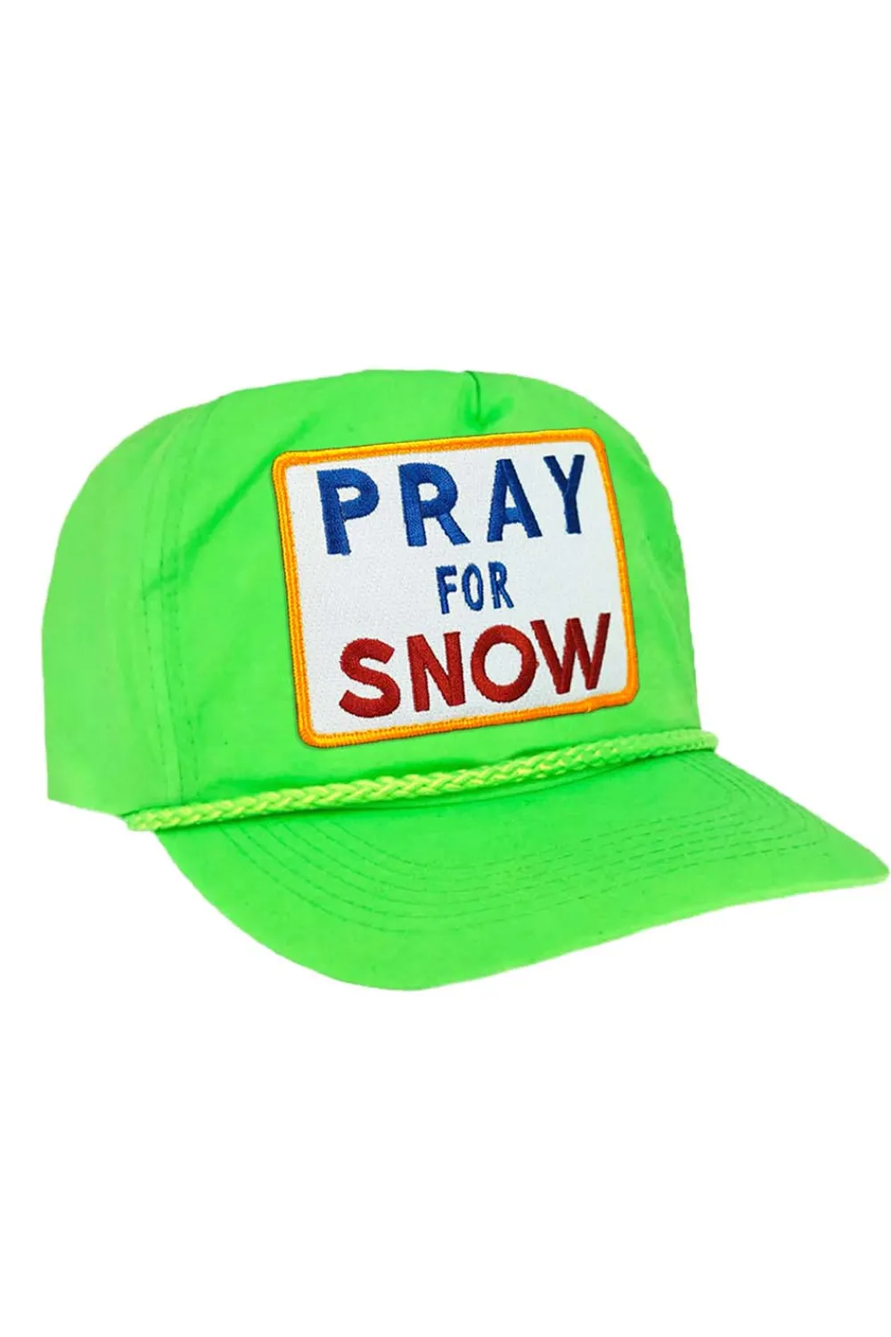 Trucker Hats | Trucker Hats | Aviator Nation PRAY FOR SNOW - VINTAGE NYLON TRUCKER HAT VINTAGENYLONTRUCKERHAT