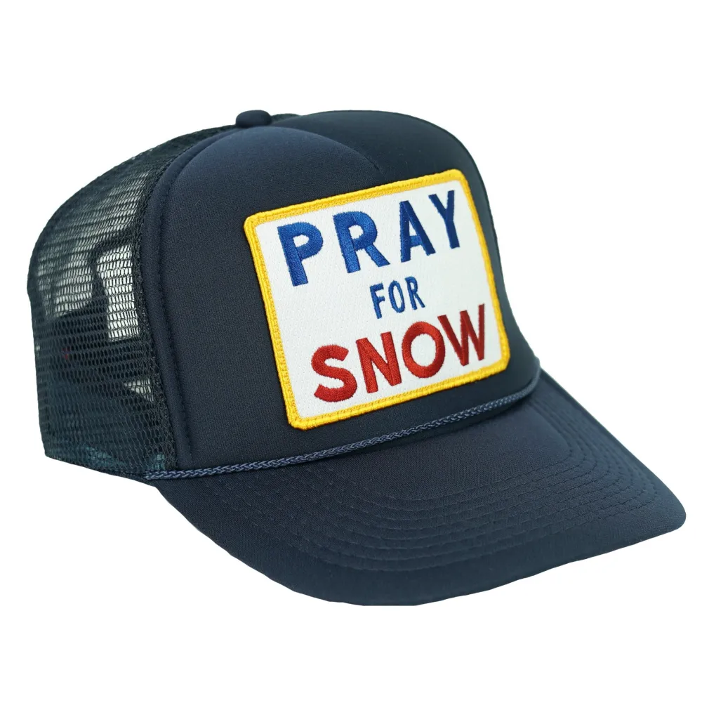 Trucker Hats | Trucker Hats | Aviator Nation PRAY FOR SNOW VINTAGE TRUCKER HAT {{threshold-message}}","qty":0,"threshold":"Soldout","operator":"<="},{"msg":"{{location-name}}-{{threshold-message}}","qty":4,"threshold":"Lowstock","operator":"<="},{"msg":"{{location-name}}-{{threshold-message}}","qty":5,"threshold":"Highstock","operator":