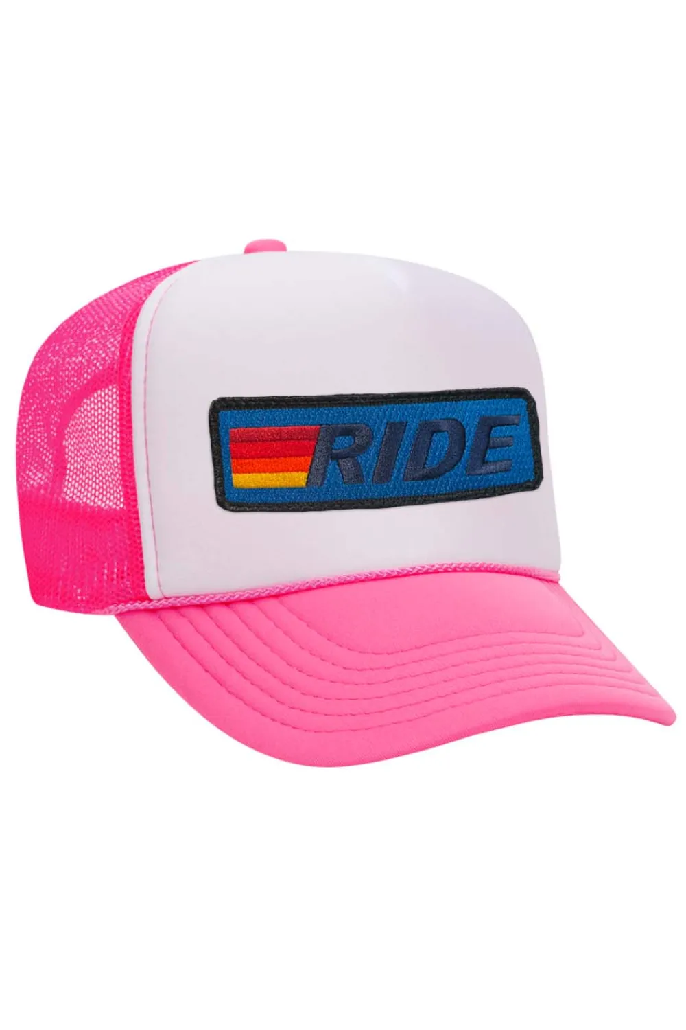 Trucker Hats | Trucker Hats | Aviator Nation RIDE LOGO - VINTAGE LOW RISE TRUCKER VINTAGELOWRISETRUCKER