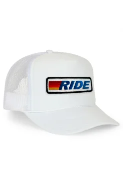 Trucker Hats | Trucker Hats | Aviator Nation RIDE LOGO - VINTAGE LOW RISE TRUCKER VINTAGELOWRISETRUCKER