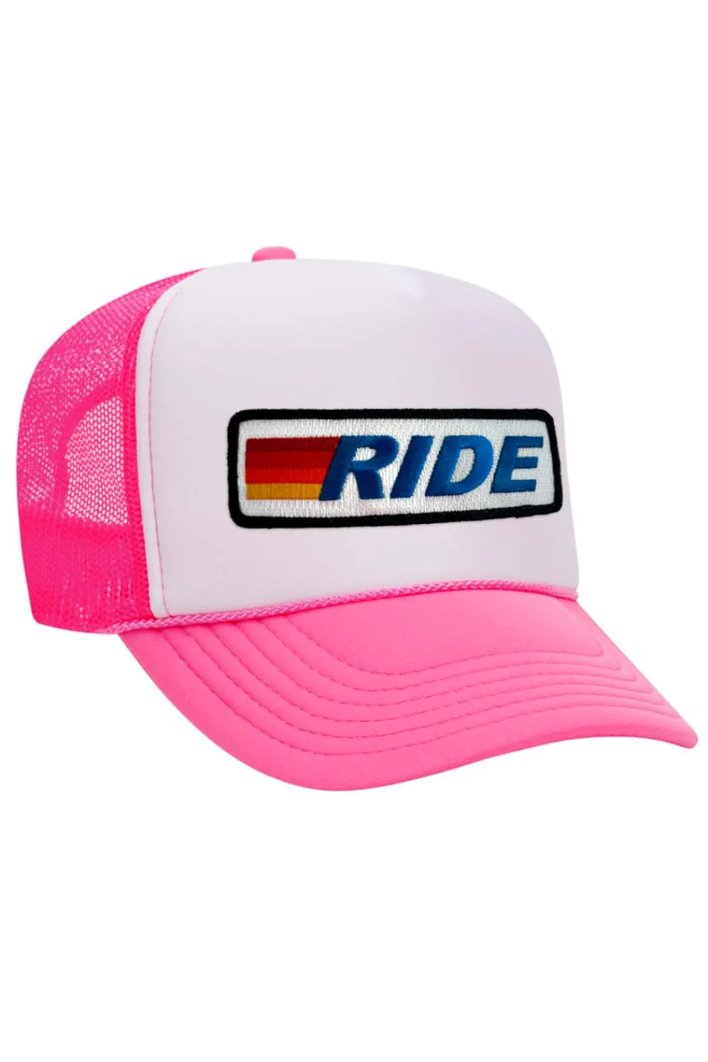 Trucker Hats | Trucker Hats | Aviator Nation RIDE LOGO - VINTAGE LOW RISE TRUCKER VINTAGELOWRISETRUCKER