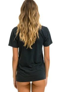Tees | Tees | Aviator Nation RIDE LOGO TEE - CHARCOAL