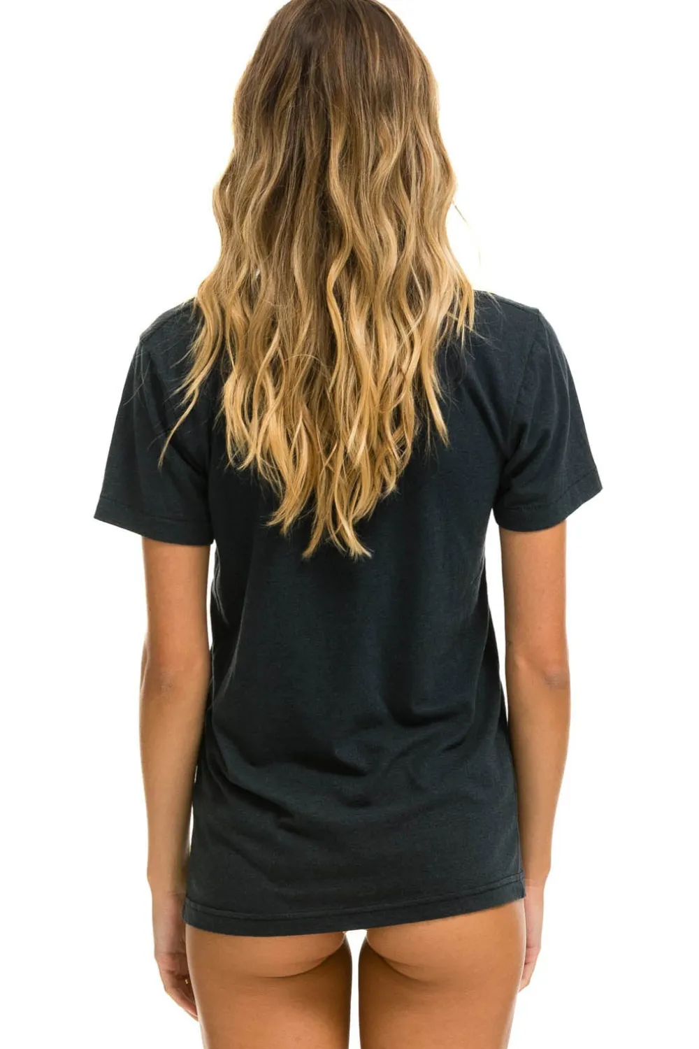 Tees | Tees | Aviator Nation RIDE LOGO TEE - CHARCOAL