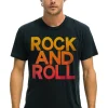 Tees | Tees | Aviator Nation ROCK & ROLL FADE TEE - CHARCOAL