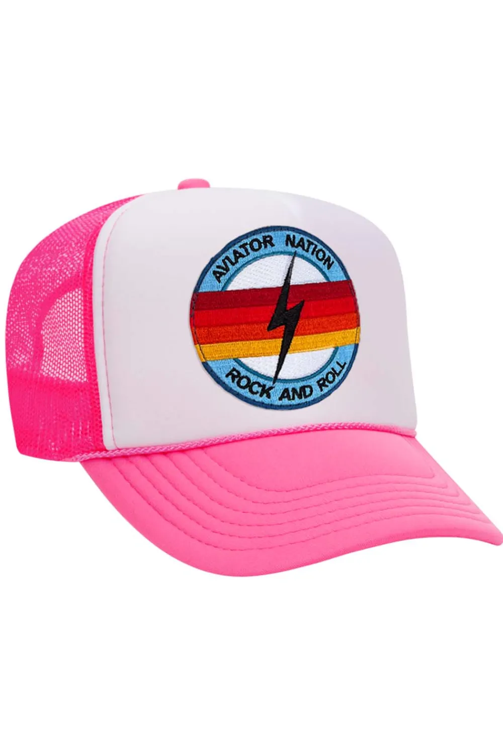 Trucker Hats | Trucker Hats | Aviator Nation ROCK AND ROLL BOLT VINTAGE TRUCKER HAT {{threshold-message}}","qty":0,"threshold":"Soldout","operator":"<="},{"msg":"{{location-name}}-{{threshold-message}}","qty":4,"threshold":"Lowstock","operator":"<="},{"msg":"{{location-name}}-{{threshold-message}}","qty":5,"threshold":"Highstock","operator":