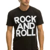 Tees | Tees | Aviator Nation ROCK AND ROLL TEE - BLACK