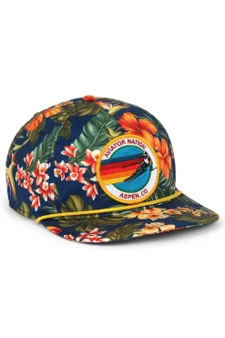 Trucker Hats | Trucker Hats | Aviator Nation SIGNATURE ASPEN - VINTAGE SAFARI TWILL LOW RISE TRUCKER VINTAGESAFARITWILLLOWRISETRUCKER