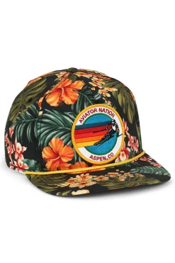 Trucker Hats | Trucker Hats | Aviator Nation SIGNATURE ASPEN - VINTAGE SAFARI TWILL LOW RISE TRUCKER VINTAGESAFARITWILLLOWRISETRUCKER