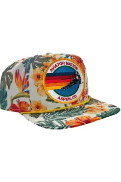 Trucker Hats | Trucker Hats | Aviator Nation SIGNATURE ASPEN - VINTAGE SAFARI TWILL LOW RISE TRUCKER VINTAGESAFARITWILLLOWRISETRUCKER