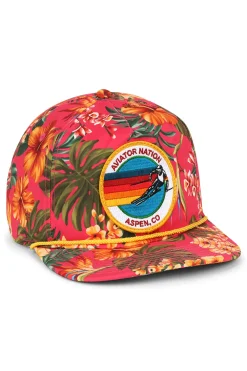 Trucker Hats | Trucker Hats | Aviator Nation SIGNATURE ASPEN - VINTAGE SAFARI TWILL LOW RISE TRUCKER VINTAGESAFARITWILLLOWRISETRUCKER