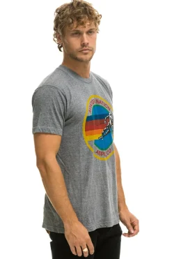 Tees | Tees | Aviator Nation SIGNATURE ASPEN TEE - HEATHER GREY HEATHERGREY