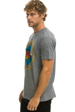 Tees | Tees | Aviator Nation SIGNATURE ASPEN TEE - HEATHER GREY HEATHERGREY