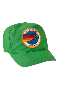 Trucker Hats | Trucker Hats | Aviator Nation SIGNATURE ASPEN VINTAGE NYLON TRUCKER HAT