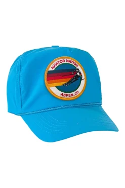 Trucker Hats | Trucker Hats | Aviator Nation SIGNATURE ASPEN VINTAGE NYLON TRUCKER HAT