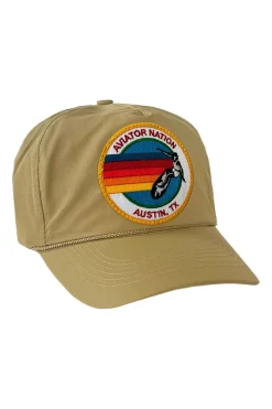 Trucker Hats | Trucker Hats | Aviator Nation SIGNATURE AUSTIN VINTAGE NYLON TRUCKER HAT {{threshold-message}}