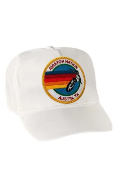 Trucker Hats | Trucker Hats | Aviator Nation SIGNATURE AUSTIN VINTAGE NYLON TRUCKER HAT {{threshold-message}}