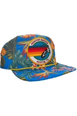 Trucker Hats | Trucker Hats | Aviator Nation SIGNATURE AUSTIN VINTAGE SAFARI TWILL LOW RISE TRUCKER VINTAGESAFARITWILLLOWRISETRUCKERHATSAviatorNationBLACK