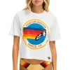 Boyfriend Tees | Tees | Aviator Nation SIGNATURE BOYFRIEND TEE - WHITE