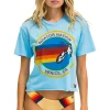 Boyfriend Tees | Tees | Aviator Nation SIGNATURE BOYFRIEND TEE - SKY