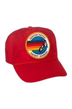 Trucker Hats | Trucker Hats | Aviator Nation SIGNATURE HAIGHT ASHBURY VINTAGE NYLON TRUCKER HAT