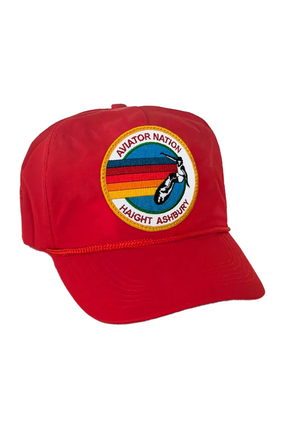 Trucker Hats | Trucker Hats | Aviator Nation SIGNATURE HAIGHT ASHBURY VINTAGE NYLON TRUCKER HAT