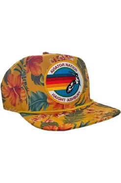 Trucker Hats | Trucker Hats | Aviator Nation SIGNATURE HAIGHT ASHBURY - VINTAGE SAFARI TWILL LOW RISE TRUCKER VINTAGESAFARITWILLLOWRISETRUCKER