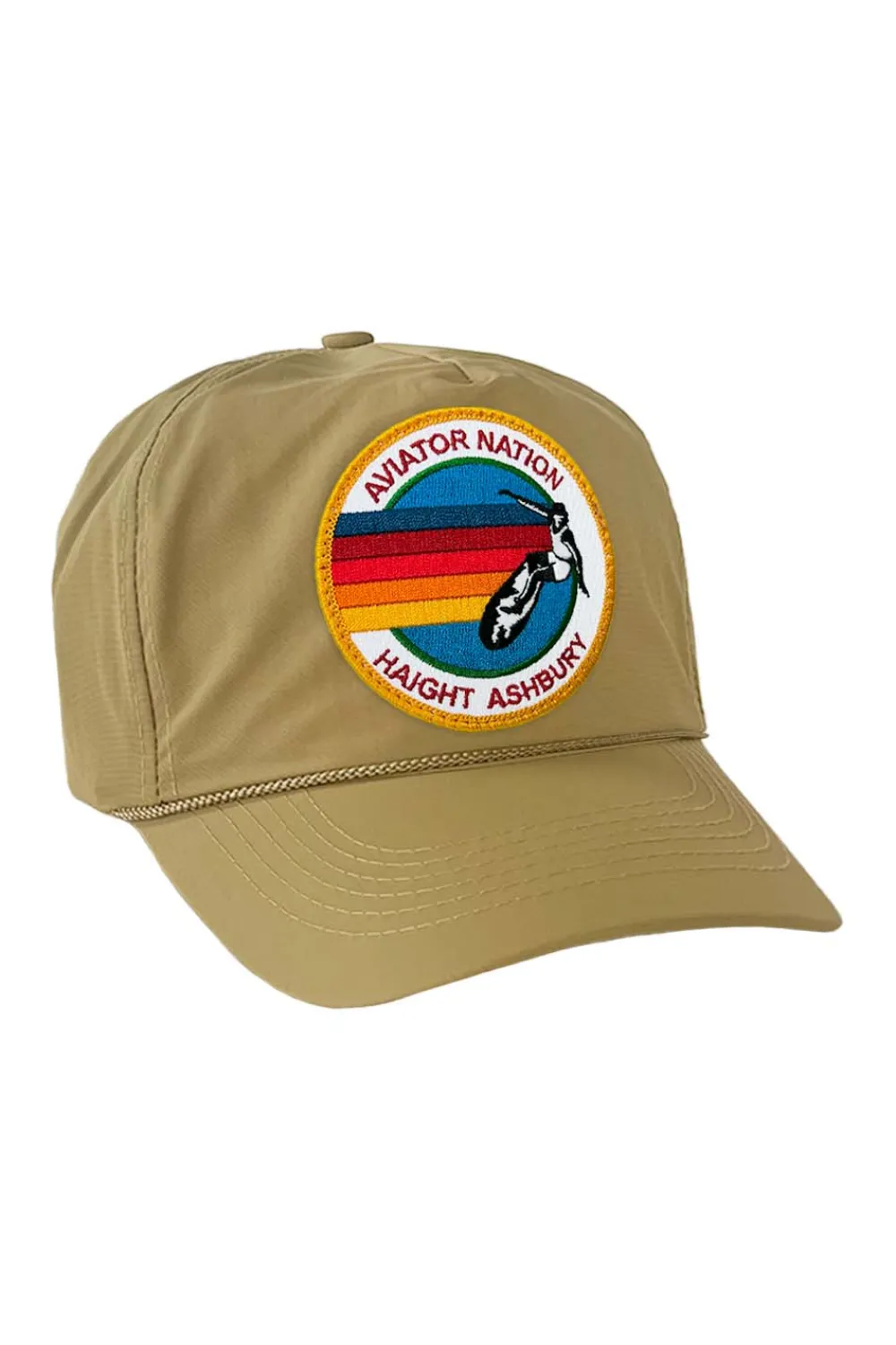Trucker Hats | Trucker Hats | Aviator Nation SIGNATURE HAIGHT ASHBURY VINTAGE NYLON TRUCKER HAT