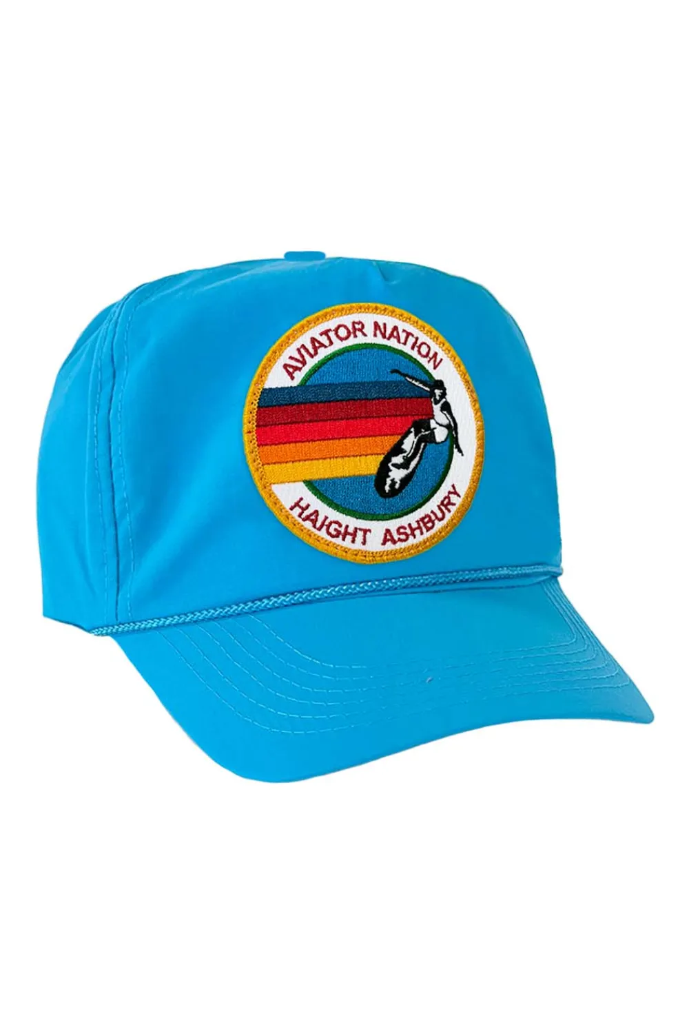 Trucker Hats | Trucker Hats | Aviator Nation SIGNATURE HAIGHT ASHBURY VINTAGE NYLON TRUCKER HAT