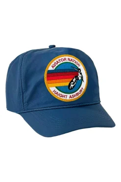 Trucker Hats | Trucker Hats | Aviator Nation SIGNATURE HAIGHT ASHBURY VINTAGE NYLON TRUCKER HAT