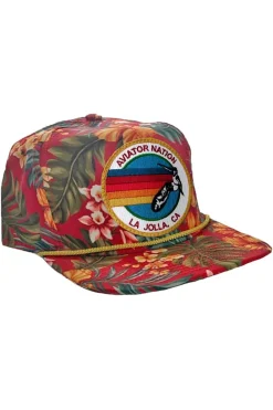 Trucker Hats | Trucker Hats | Aviator Nation SIGNATURE LA JOLLA VINTAGE SAFARI TWILL LOW RISE TRUCKER VINTAGESAFARITWILLLOWRISETRUCKERHATSAviatorNationBLACK