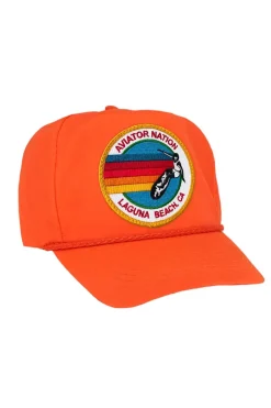 Trucker Hats | Trucker Hats | Aviator Nation SIGNATURE LAGUNA BEACH VINTAGE NYLON TRUCKER HAT