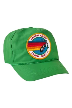 Trucker Hats | Trucker Hats | Aviator Nation SIGNATURE LAGUNA BEACH VINTAGE NYLON TRUCKER HAT
