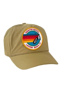 Trucker Hats | Trucker Hats | Aviator Nation SIGNATURE LAGUNA BEACH VINTAGE NYLON TRUCKER HAT