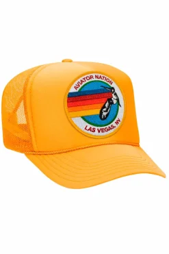 Trucker Hats | Trucker Hats | Aviator Nation SIGNATURE LAS VEGAS - VINTAGE LOW RISE TRUCKER VINTAGELOWRISETRUCKER