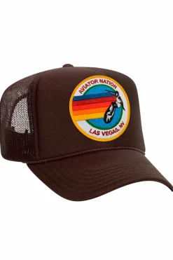 Trucker Hats | Trucker Hats | Aviator Nation SIGNATURE LAS VEGAS - VINTAGE LOW RISE TRUCKER VINTAGELOWRISETRUCKER