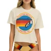 Boyfriend Tees | Aviator Nation SIGNATURE MALIBU BOYFRIEND TEE - VINTAGE WHITE VINTAGEWHITE
