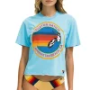 Boyfriend Tees | Aviator Nation SIGNATURE MANHATTAN BEACH BOYFRIEND TEE - SKY