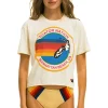 Boyfriend Tees | Aviator Nation SIGNATURE MANHATTAN BEACH BOYFRIEND TEE - VINTAGE WHITE VINTAGEWHITE