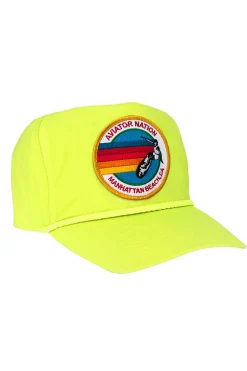 Trucker Hats | Trucker Hats | Aviator Nation SIGNATURE MANHATTAN BEACH VINTAGE NYLON TRUCKER HAT
