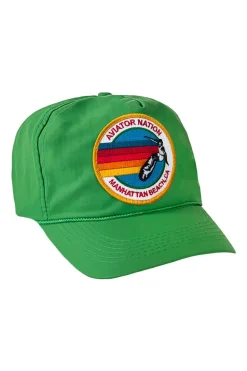 Trucker Hats | Trucker Hats | Aviator Nation SIGNATURE MANHATTAN BEACH VINTAGE NYLON TRUCKER HAT