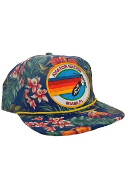Trucker Hats | Trucker Hats | Aviator Nation SIGNATURE MIAMI VINTAGE SAFARI TRUCKER HAT VINTAGESAFARITWILLLOWRISETRUCKERHATSAviatorNationBLACK