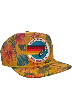 Trucker Hats | Trucker Hats | Aviator Nation SIGNATURE MILL VALLEY - VINTAGE SAFARI TWILL LOW RISE TRUCKER VINTAGESAFARITWILLLOWRISETRUCKER